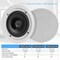 Pyle Pyle5.25 in Bluetooth In-wall Speaker System, Quick Connections, Polypropylene Cone, 150W, White PDICBT552RD - alternate 6